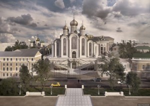 Эскизный проект собора новомучеников и исповедников Российских