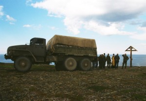 установка креста